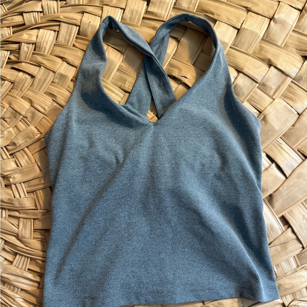 Girlfriend Collective Zoe Tank Top in Green